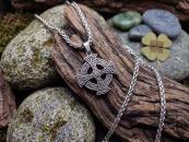 Celtic Cross with Knots: Stainless Steel Jewelry